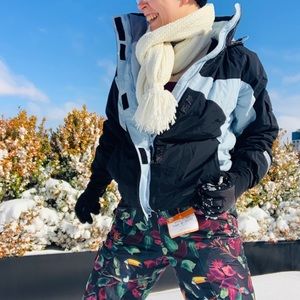 Columbia Bicolor Women Colorblock Ski Jacket Pits Vents Conuert